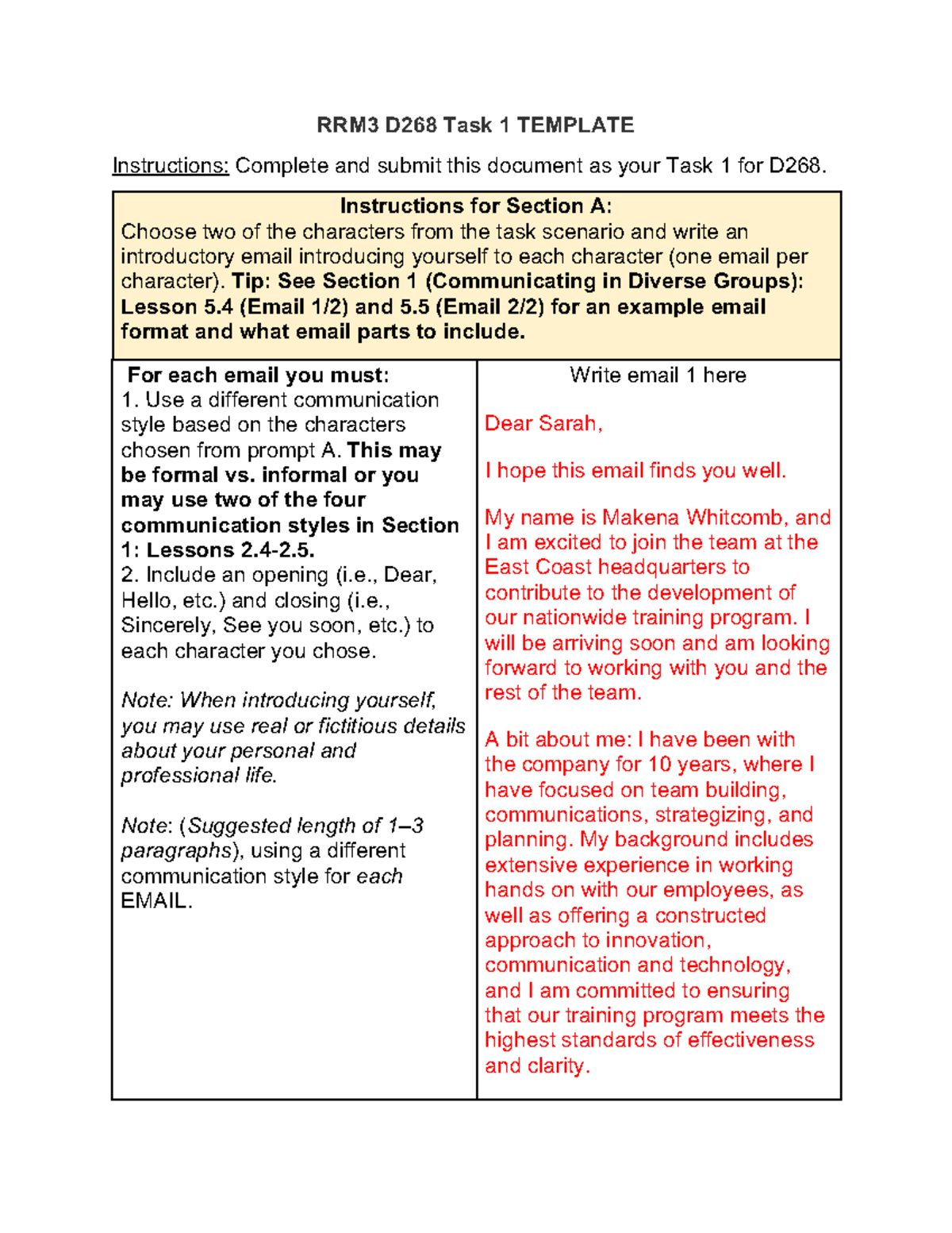 RRM3 D268 Task 1 Template - RRM3 D268 Task 1 TEMPLATE Instructions ...