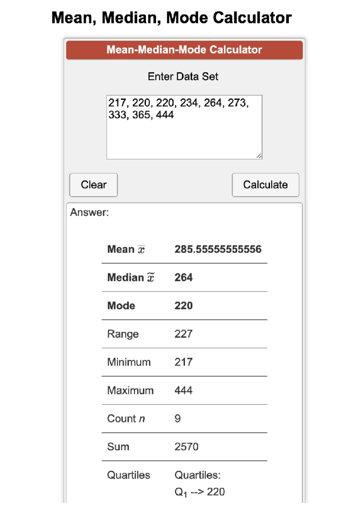 Iron sharpens iron 401 - Mean, Median, Mode Calculator Mean-Median-Mode ...