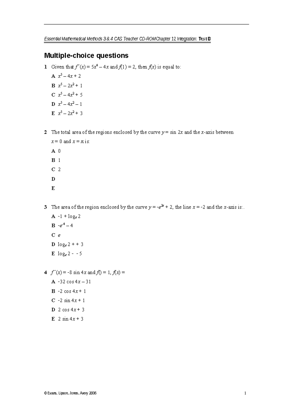 Ch12 B - chapter 12 chapter test - Multiple-choice questions 1 Given ...