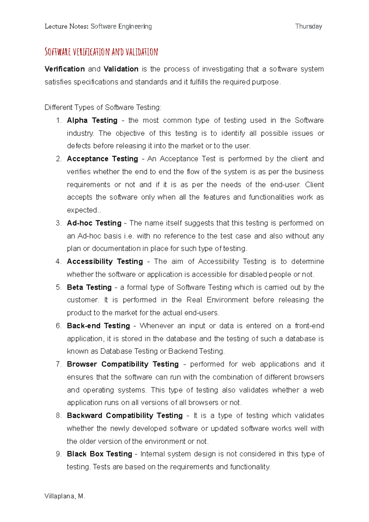 different-types-of-software-testing-week7-lecture-notes-software