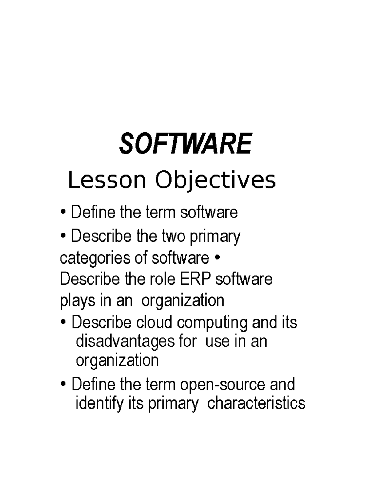 Define The Term Software Testing