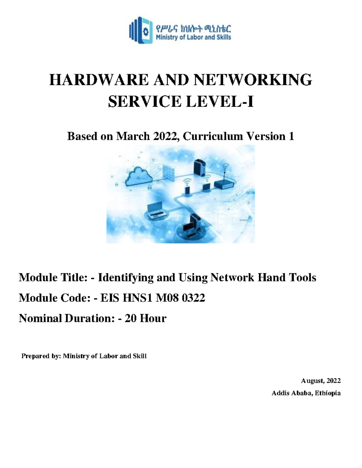 M08 Hand Tools - Hardware and Networking Servicing - HARDWARE AND ...