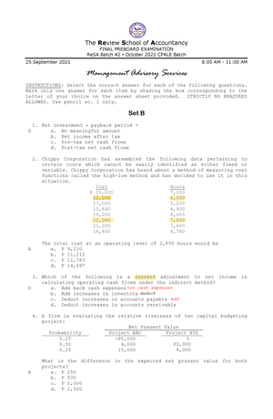 Re SA B43 TAX First PB Exam Questions, Answers Solutions - ReSA - THE ...