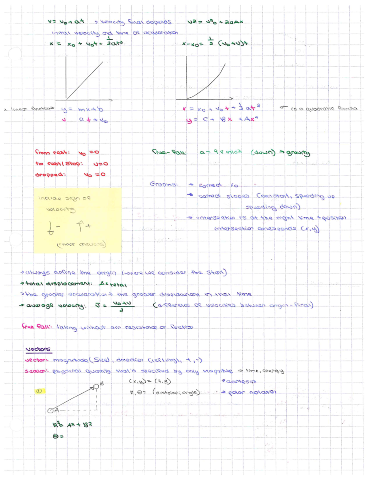 Mechanics - Full Notes - 203-NYA - Studocu