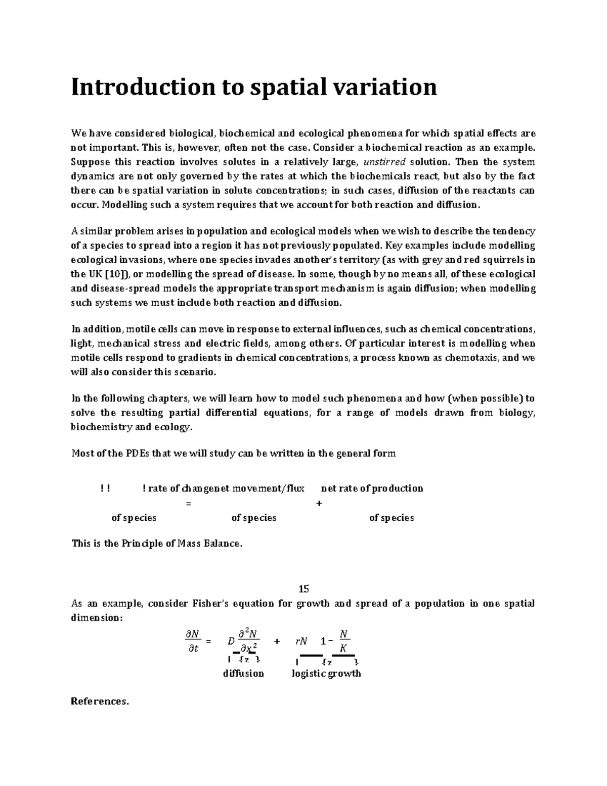 Introduction to spatial variation - This is, however, often not the ...