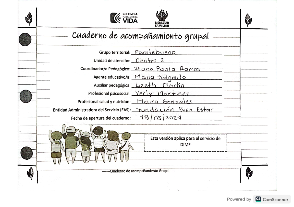 255301111834 - DFFFFFFFFF - COLOMBIA POTENCIA DELA VIDA BIENESTAR ...