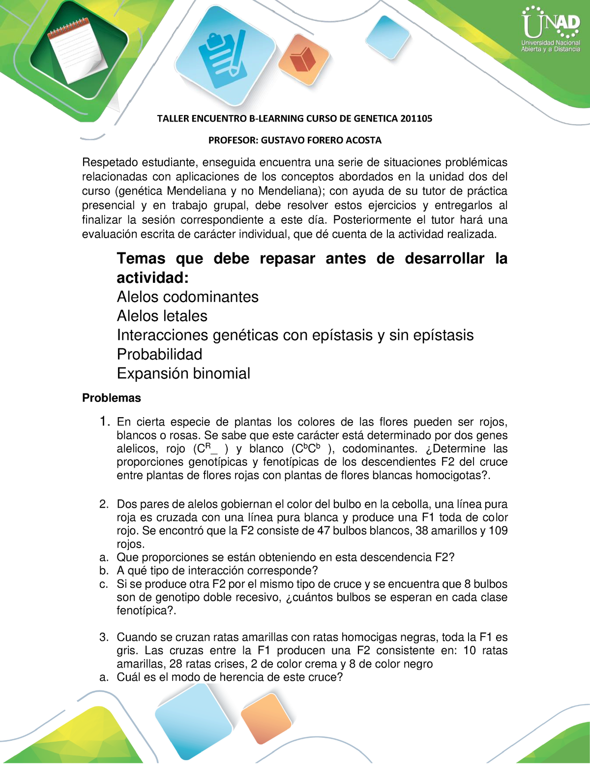 Taller 2 B-Learning-1 - Cvnhk,l. - TALLER ENCUENTRO B-LEARNING CURSO DE ...