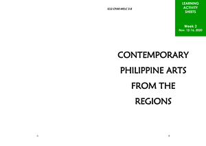 CPAR-Module 3-Q2 - Learning Activity Sheet - Contemporary Philippine ...