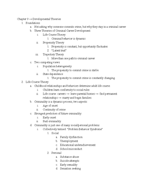 Chapter 2 - Ed Psy Notes - Snowman, Jack. Psychology Applied to ...