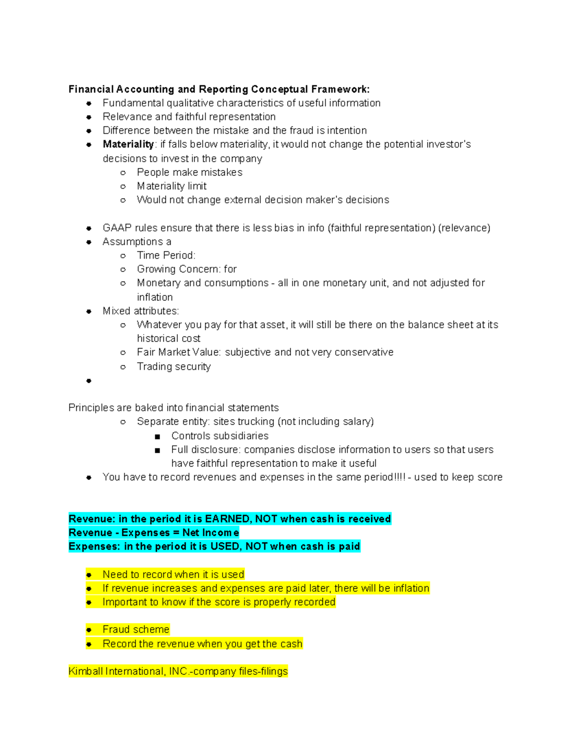 Accounting Week 1 Notes part 2- Google Docs - Financial Accounting and ...