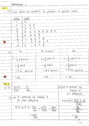 Probability - Probability & Statistics - Studocu