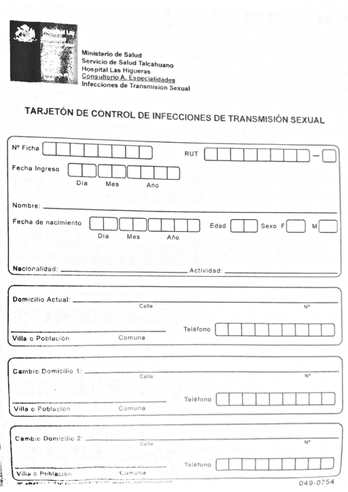 Ficha Unacess - Documento de ginecologia y sistema publico ...