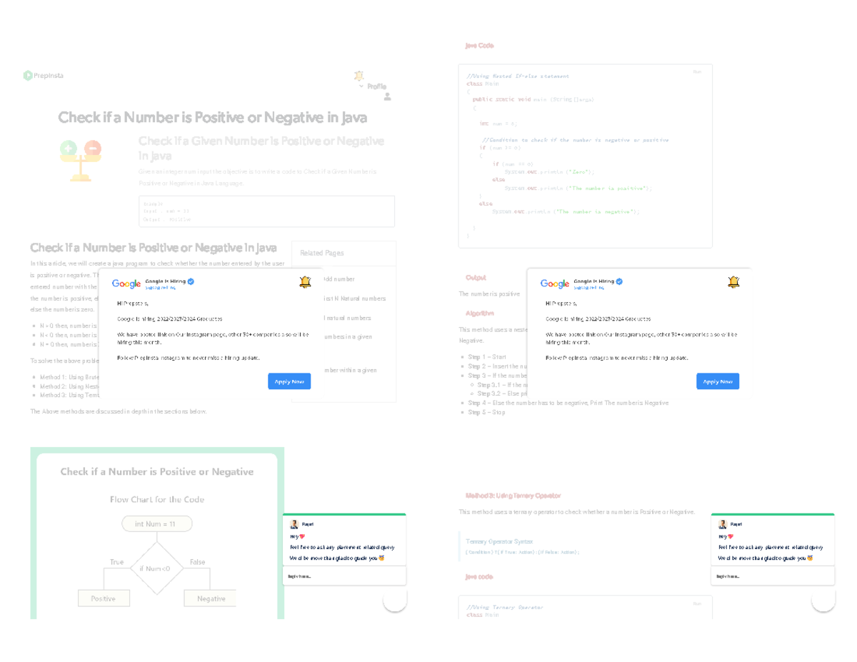 check-if-a-number-is-positive-or-negative-in-java-prep-insta-profile