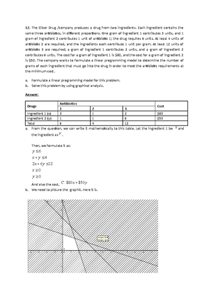 Chapter 3.pdf Answer - 1. Problem Problem Consider The Following Linear ...