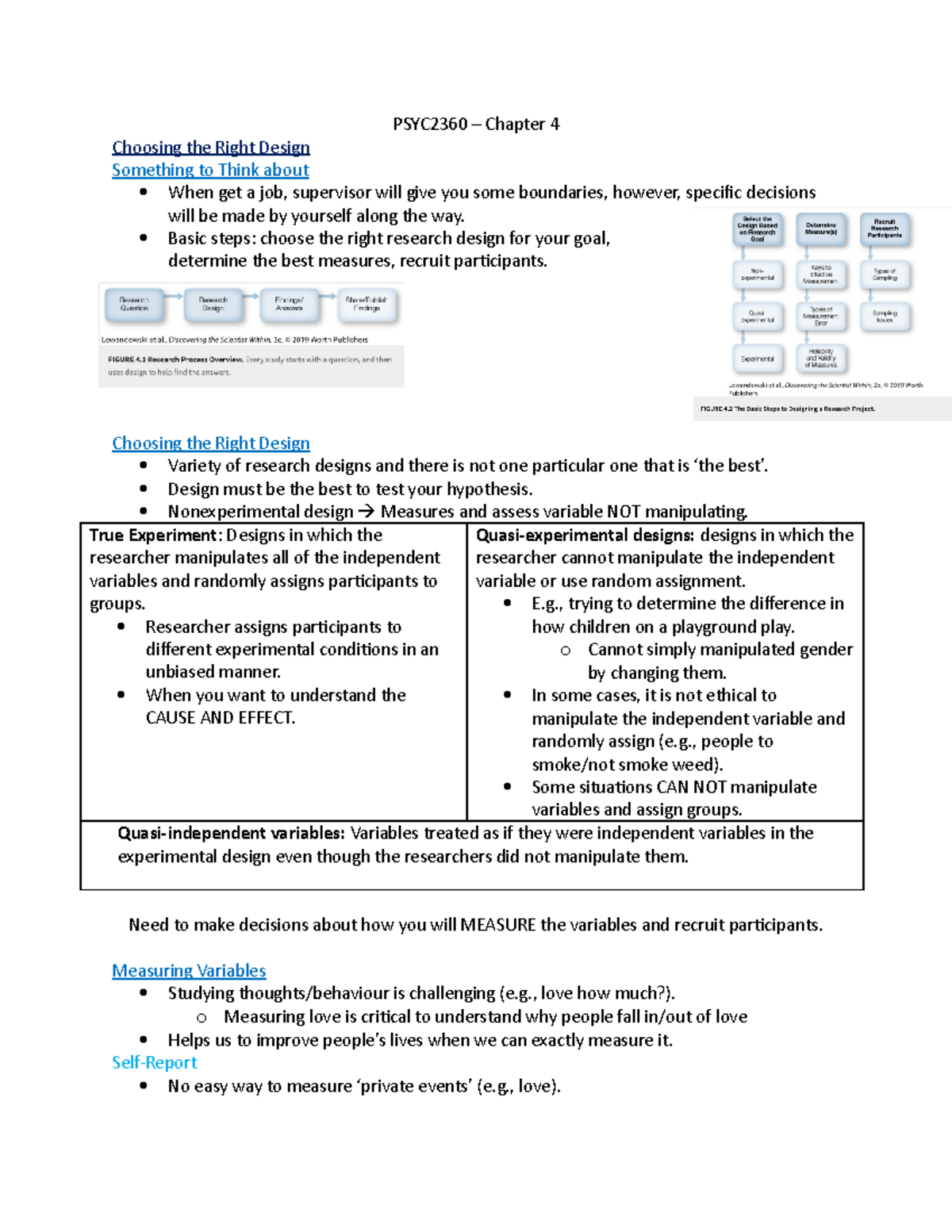 PSYC2360, Textbook Notes – Chapter 4 - psyc 2360 - U of G - Studocu