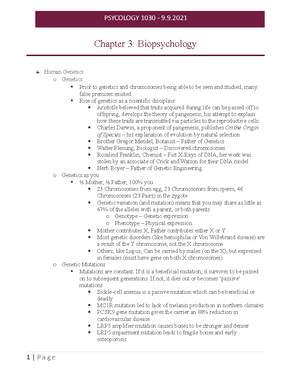 Unit 1 - Chapter 1 - Psychology 1030 Intro To Psychology 08. UNIT 1 ...