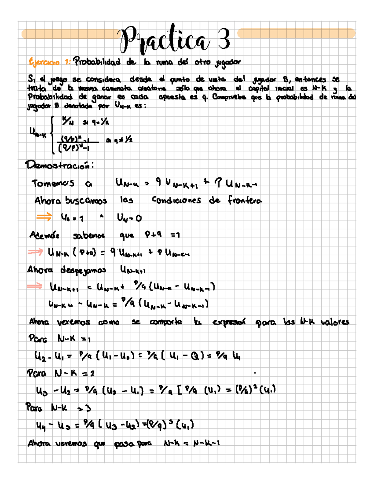 Procesos Estocasticos práctica 3 - Practica 3 Ejercicio 1:Probabilidad ...