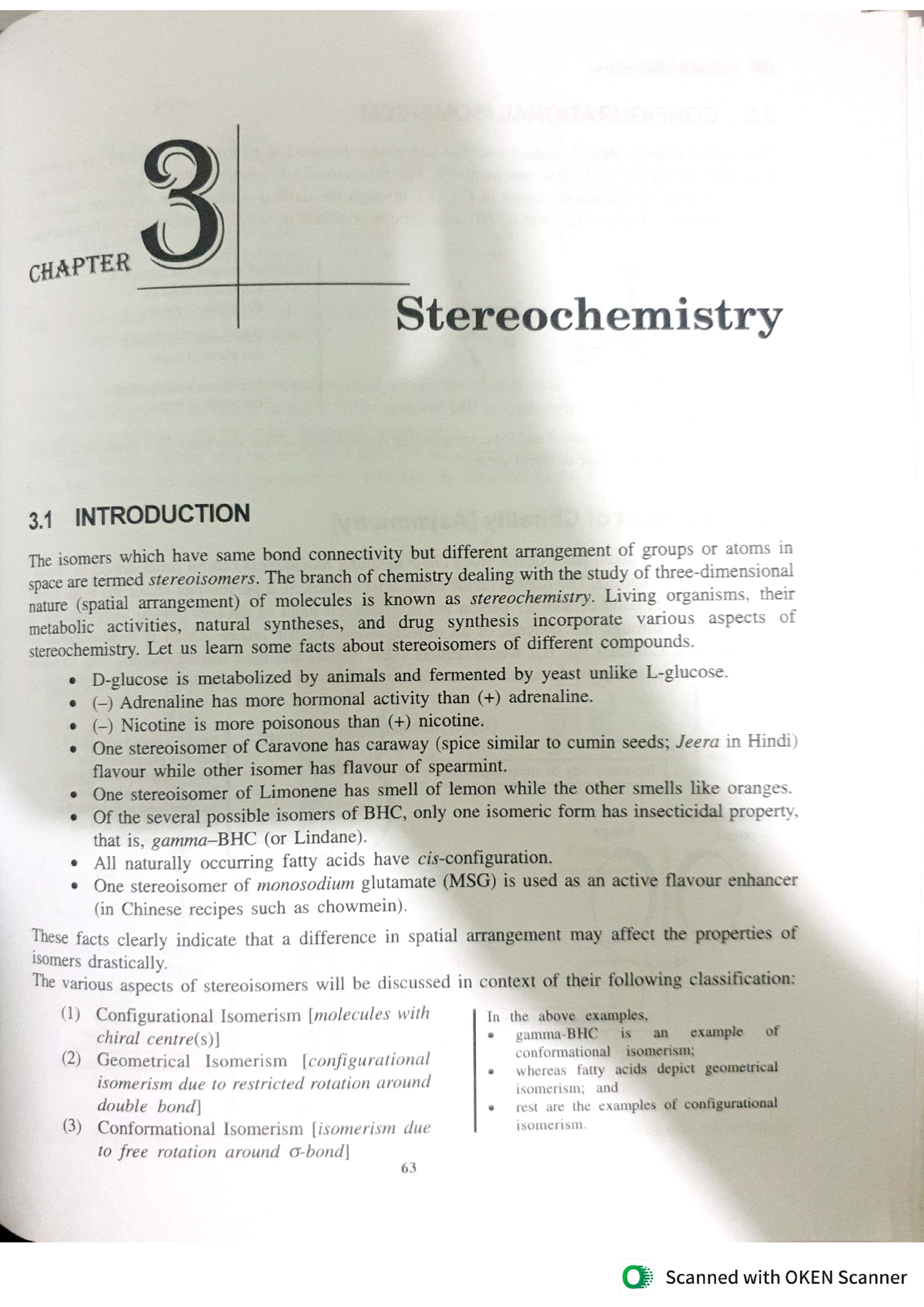 Stereochemistry Part 1 - Chemistry - Studocu