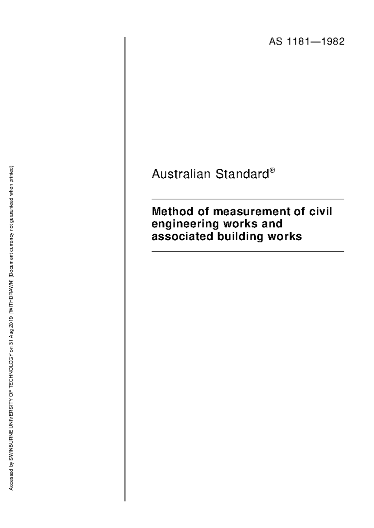 as1181-method-of-measurement-of-civil-engineering-works-and