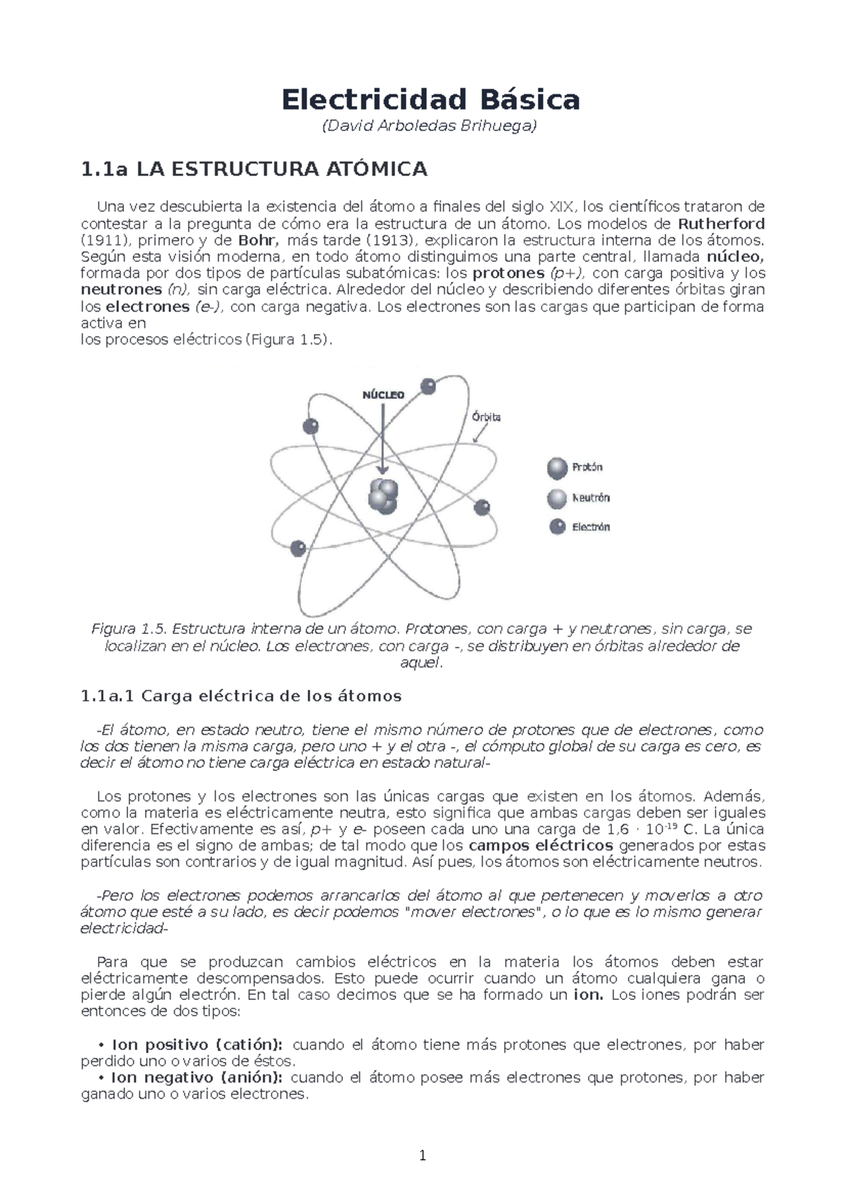 Electricidad Básica - Electricidad Básica (David Arboledas Brihuega) 1 ...