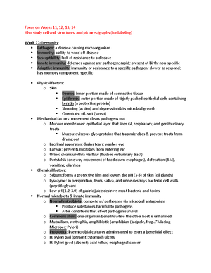 Lab Practical #2 Study Guide - Lab Practical #2 Study Guide Lymphatic ...