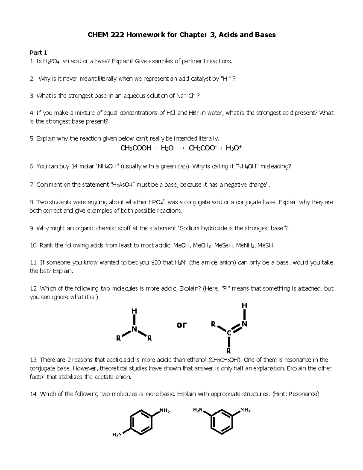 CHEM 222 Chap 3 HW F21 - This Is The Homework For The Lecture Of Chem ...