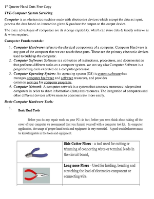 Lesson Plan In Tle Computer Hardware And Lesson Plan In Tle Computer Lesson Plan In Tle Computer Hardware And Lesson Plan In Tle Computer