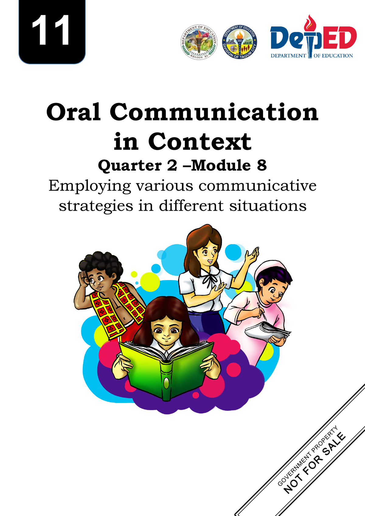 SHS Oral Comm Qtr - A Module Of Oral Communication - Oral Communication ...