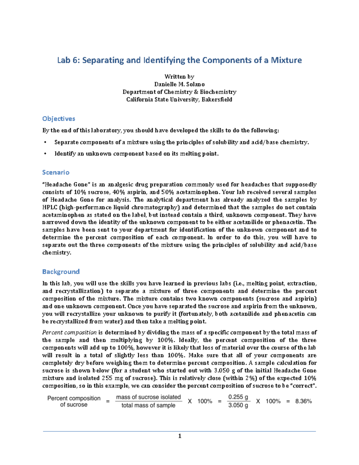 Lab6 Mixture - lab report ...