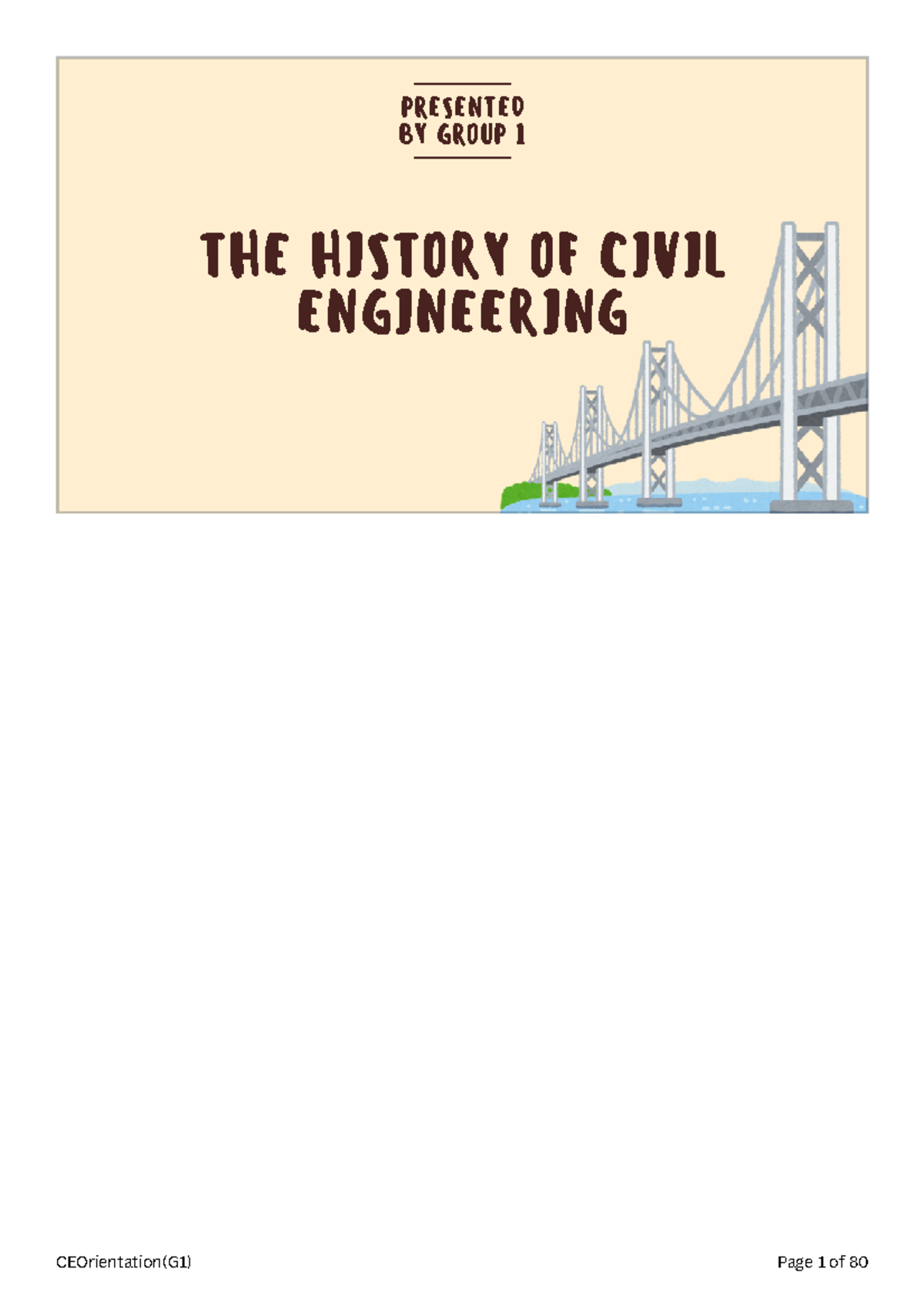 CEOrientation G 1 - Description - THE HISTORY OF CIVIL ENGINEERING ...