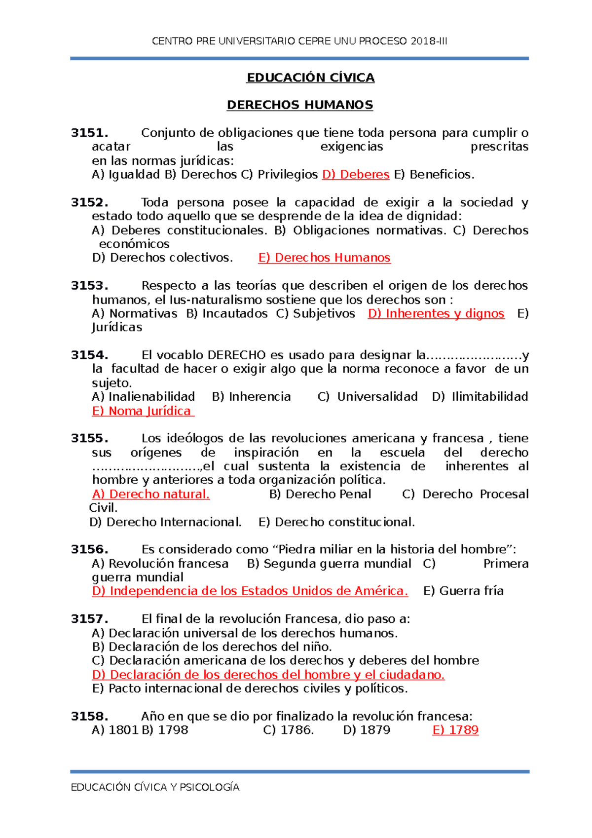 Civica Claves 2019-I - Preparación Para Examen De Admisión - EDUCACIÓN ...