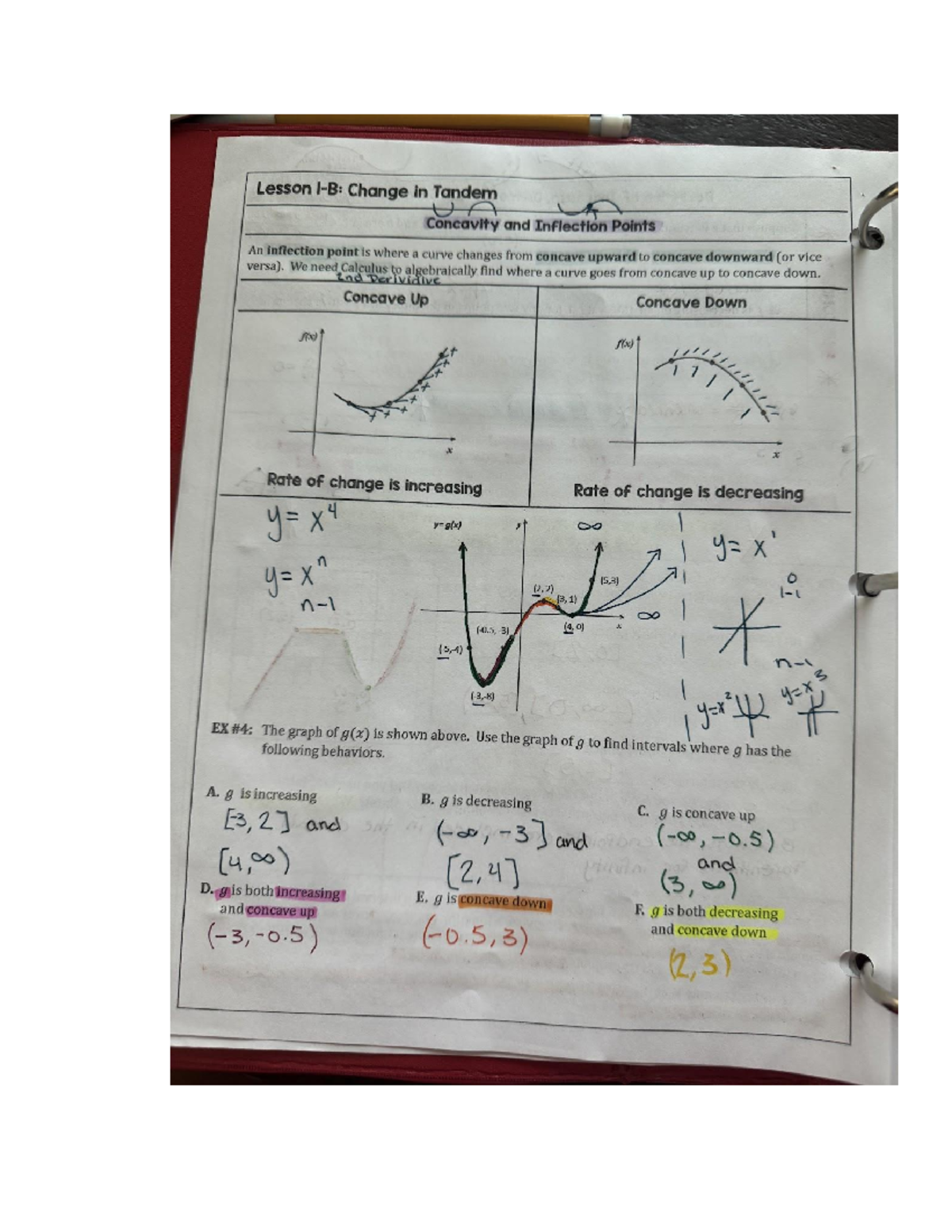 Change in Tandem - We need Calculus to algebraically find where a curve ...