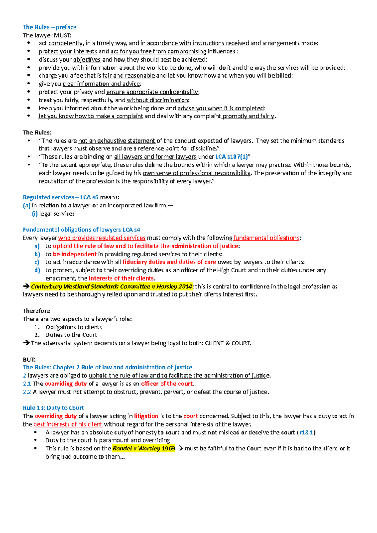 Cheat-sheet-Ethics - exam notes cheat sheet - The Rules – preface The ...