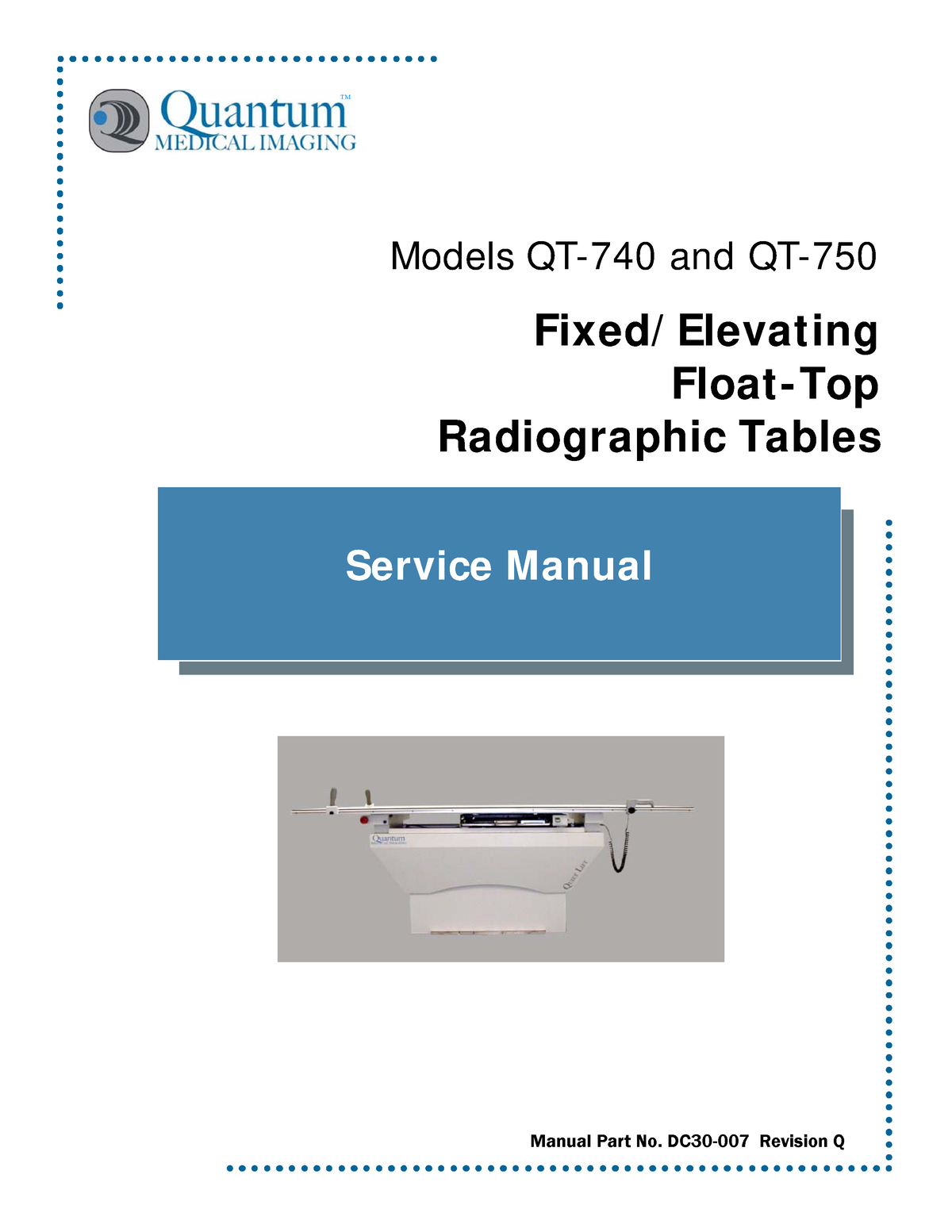 Pdfcoffee - Manual - Service Manual Fixed/ Elevating Float-Top ...