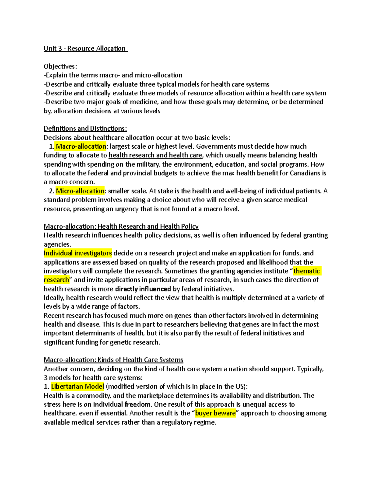 Phil 335 Unit 3 notes and discussion questions Unit 3 Resource