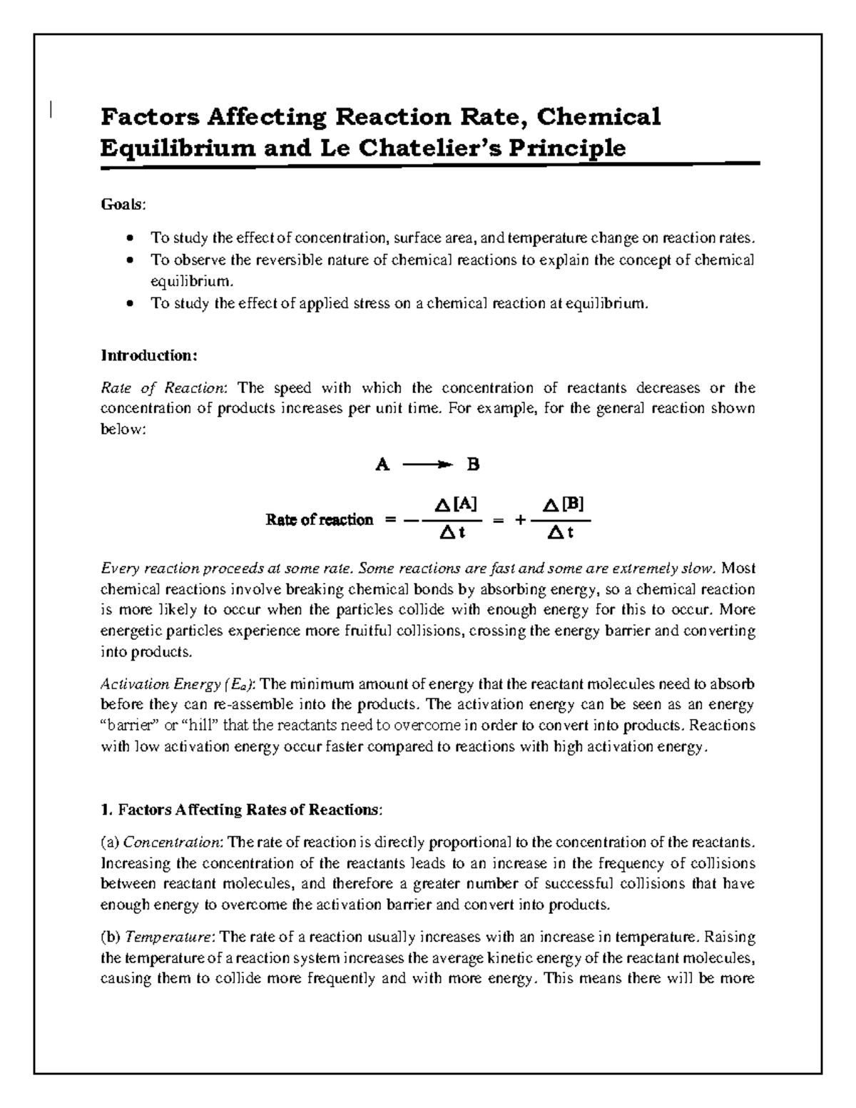 experiment-6-reaction-rate-and-chemical-equilibrium-factors