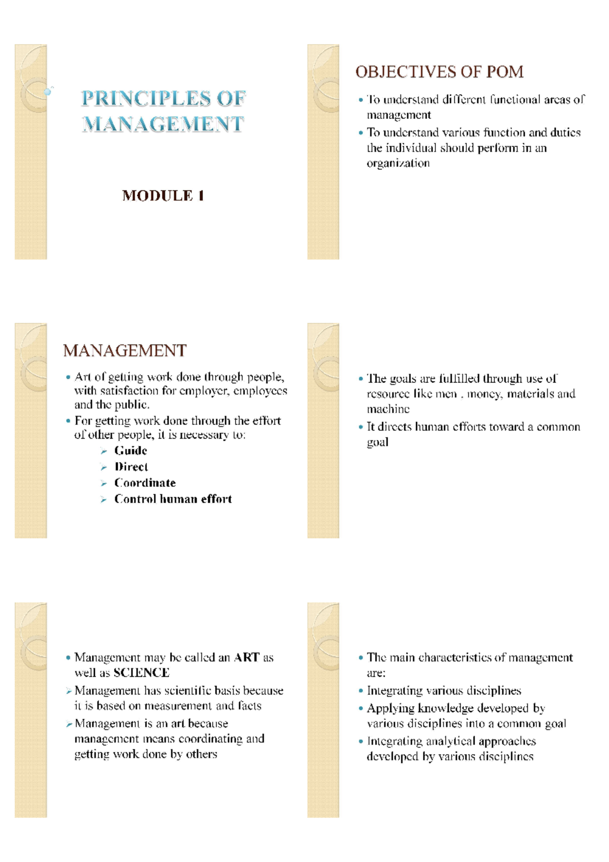 POM Module 1 Introduction to electrical engineering Studocu