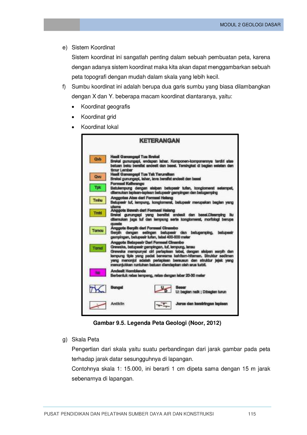 Face0 2 - Geologi - MODUL 2 GEOLOGI DASAR PUSAT PENDIDIKAN DAN ...