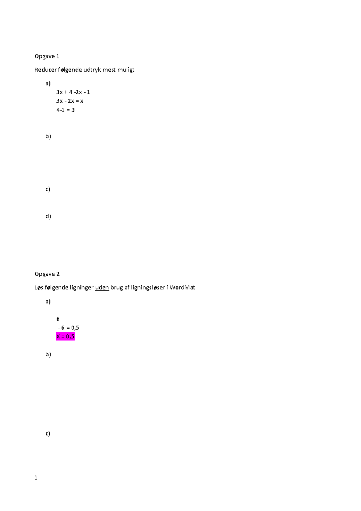 aflevering-1-opgave-1-reducer-f-lgende-udtryk-mest-muligt-a-3x-4