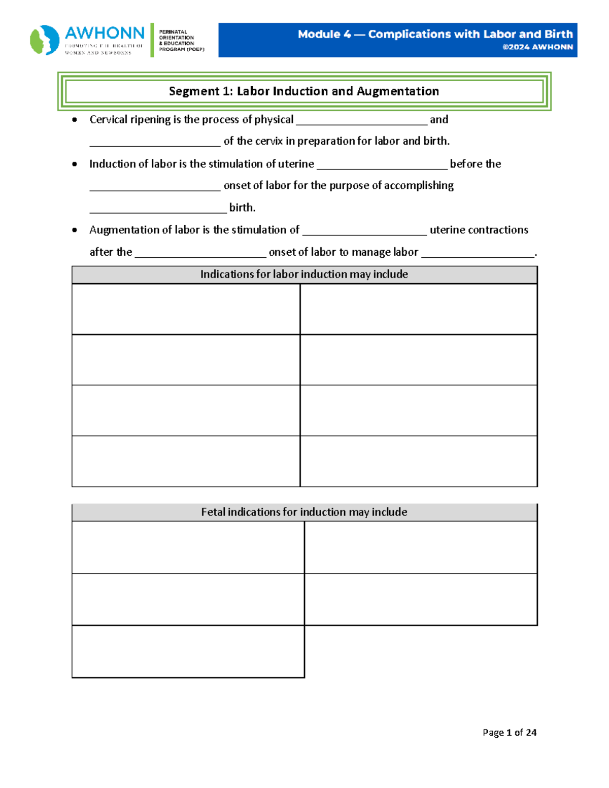 Module+4-Complications+of+Labor+and+Birth+Study+Guide+Worksheet ...