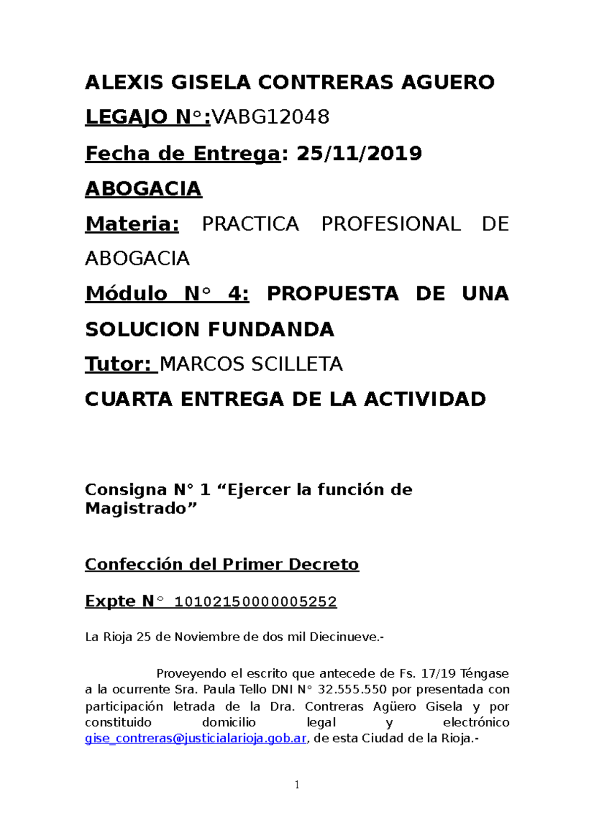 Practico 4to De Practica Profesional- Completoo - ALEXIS GISELA ...