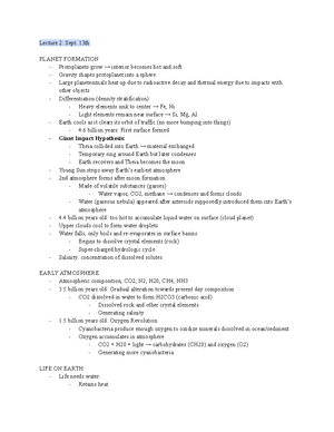 Lecture 1: Importance of the Ocean - Lecture 1: Sept. 8th 70% Earth’s ...