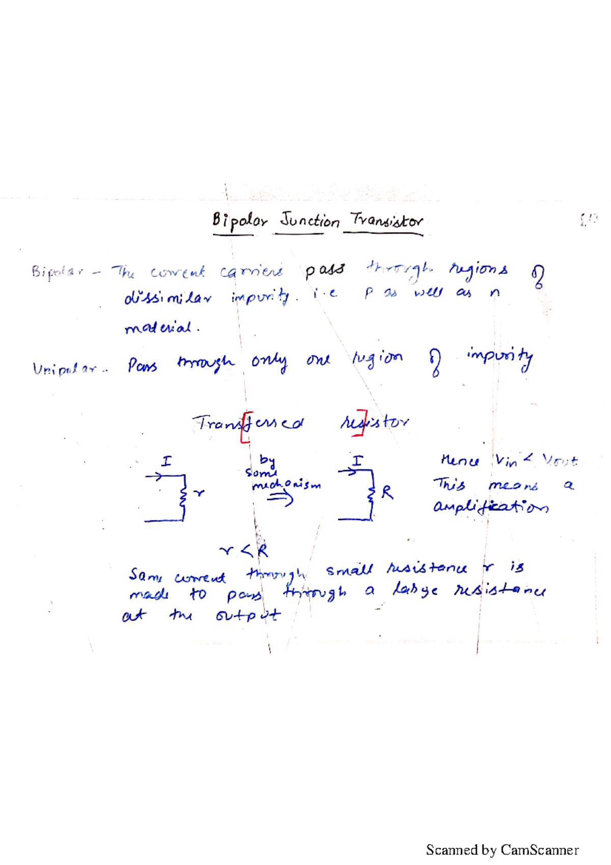 EDC Unit2 - nice notes - Electronic Devices - Studocu
