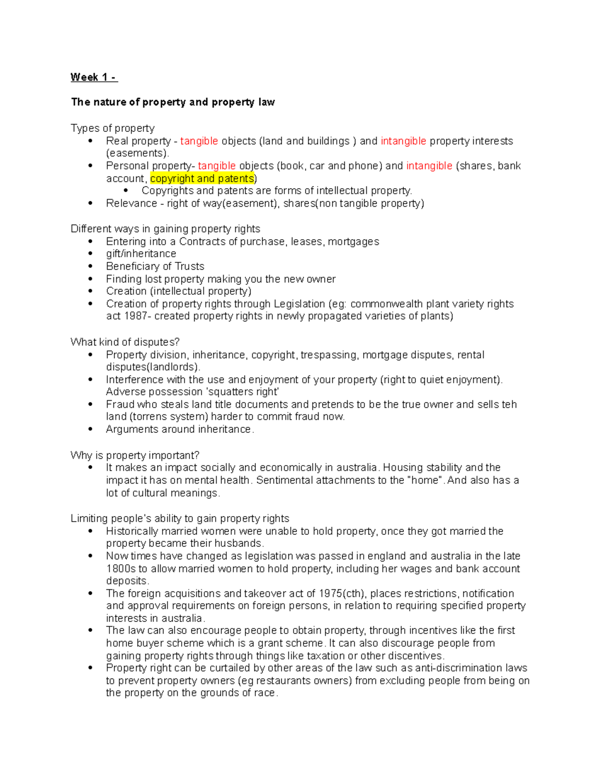 week-1-property-law-notes-week-1-the-nature-of-property-and