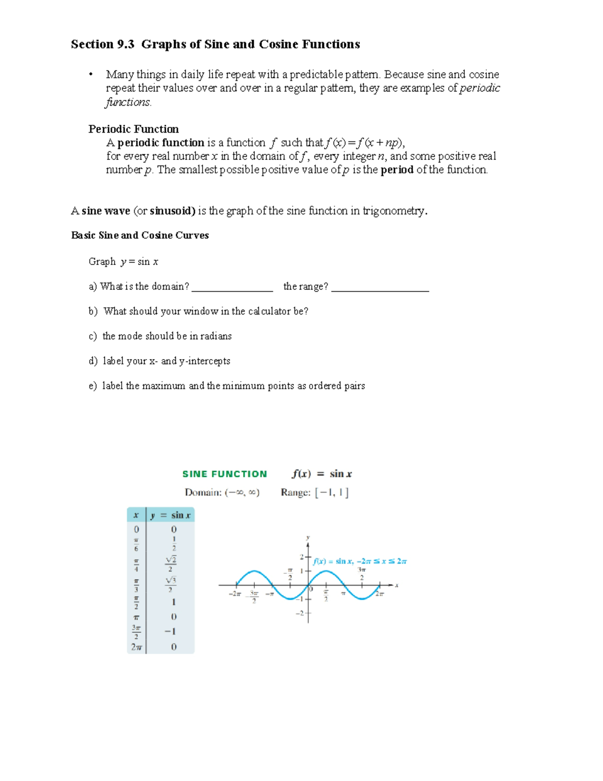 9-3-graphs-sine-cosine-shan-section-9-graphs-of-sine-and-cosine-functions-many-things-in