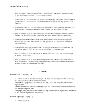 MATH1111: Lesson 2 HW: Polynomials and Rational Expressions - MATH1111 ...