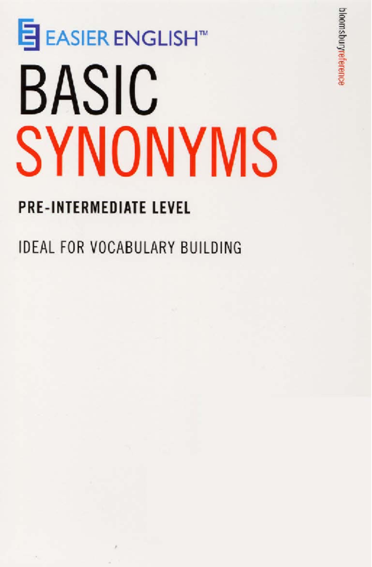 CSC 2 - Basic Synonyms www.teachpinas.com - EASIER ENGLISH BASIC ...