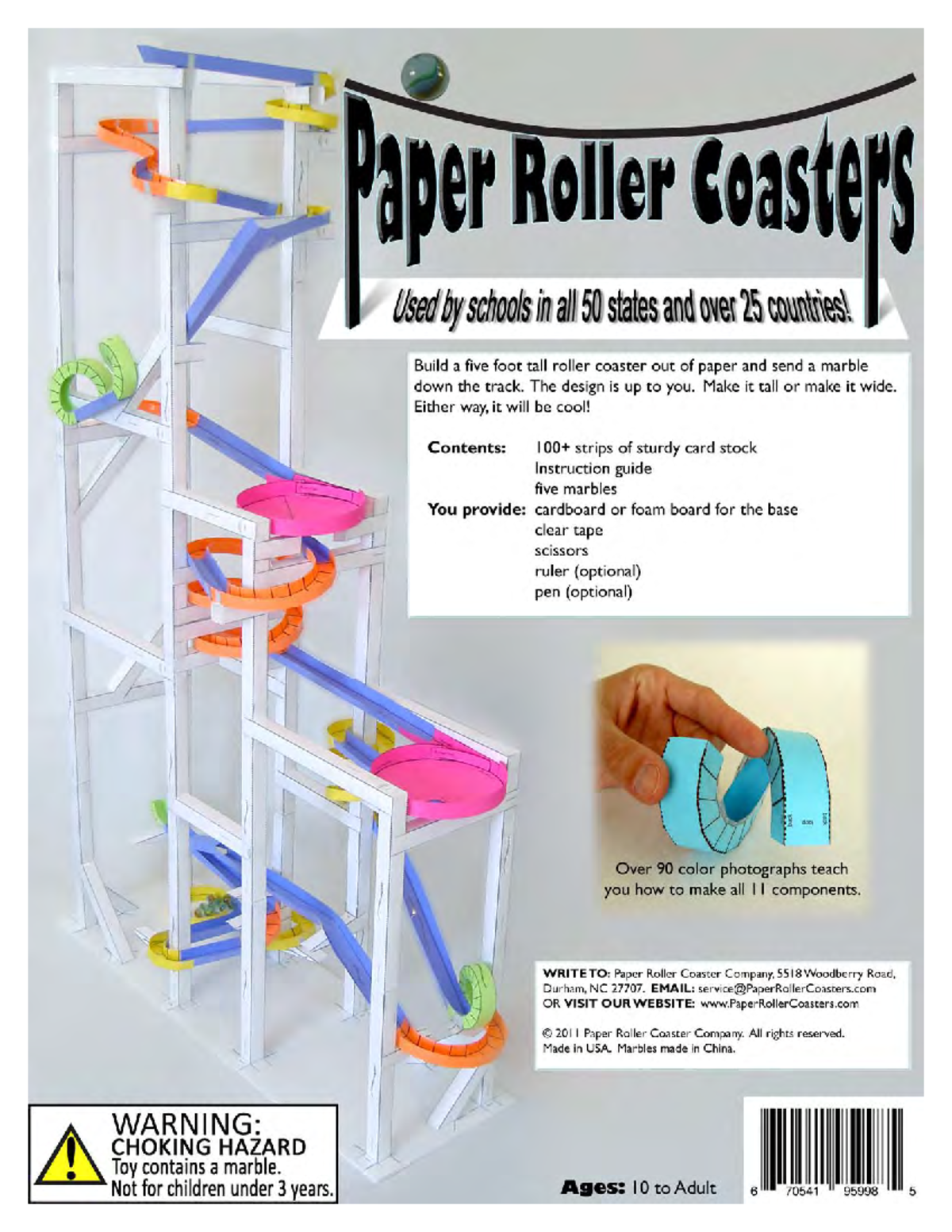 Paper Roller Coaster Instructions Getting Started Building a