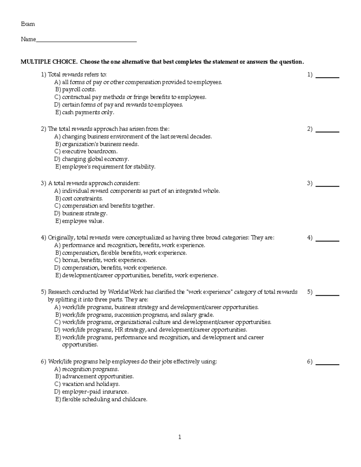 11 - Test banks - Exam Name___________________________________ MULTIPLE ...