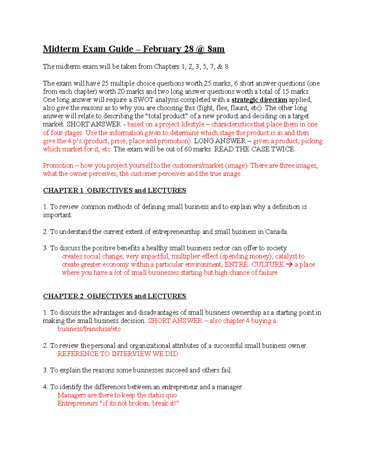Midterm Guide 2020 - Midterm Exam Guide – February 28 @ 8am The midterm ...